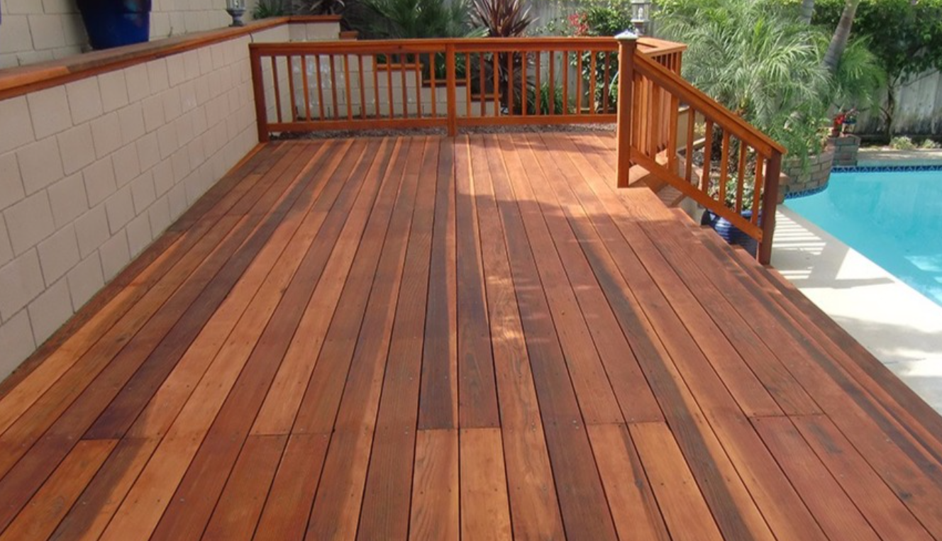 Exterior wood restoration