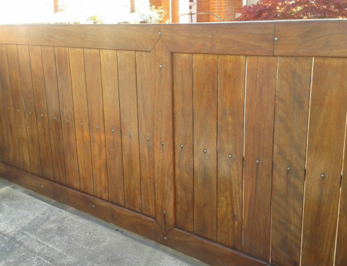 Exterior wood restoration