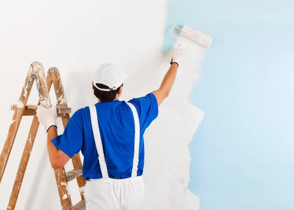 Industrial wall painting