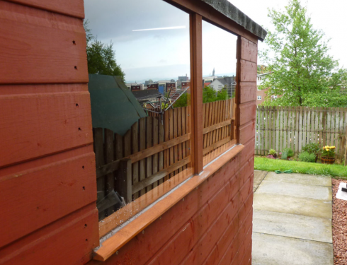 shed window replacement