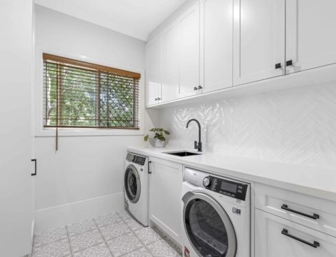 Laundry renovations in the Gold Coast