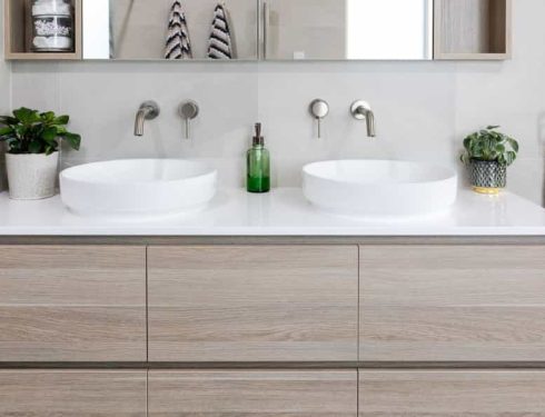 Stone baths in Byron Bay