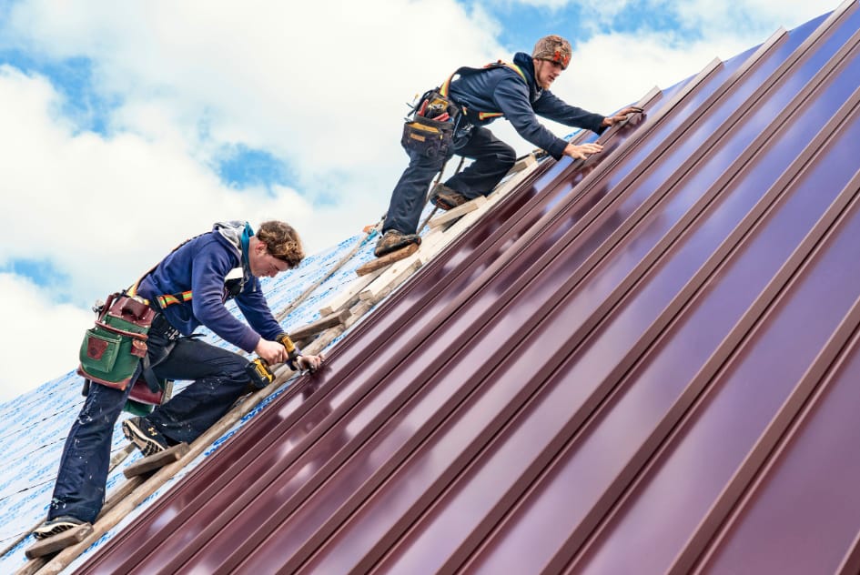 steel roofing