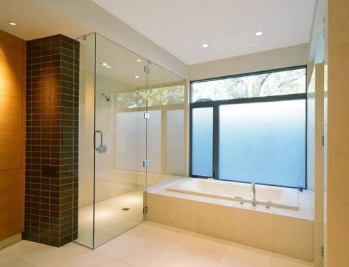 Glass Shower Wall