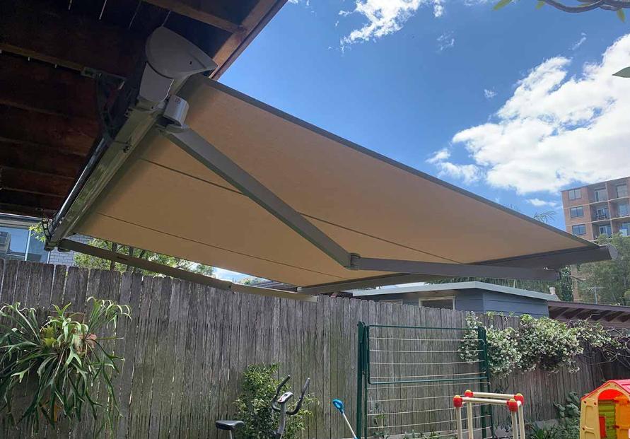 Enjoy Year-Round Comfort with a Reliable Fixed Arm Outdoor Awning Blind Solution