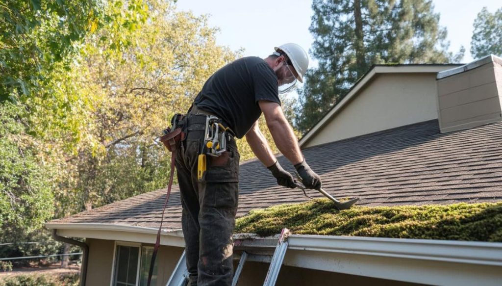 Why Victoria’s Wet Climate Makes Roof Moss Removal a Necessity?