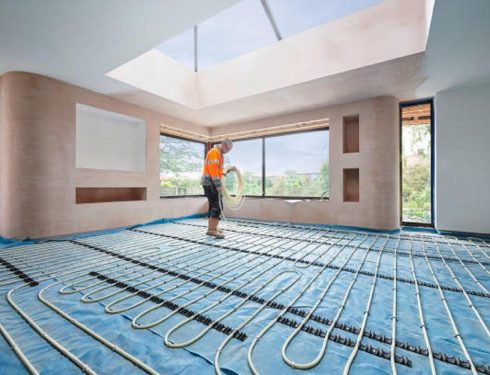 under floor heating